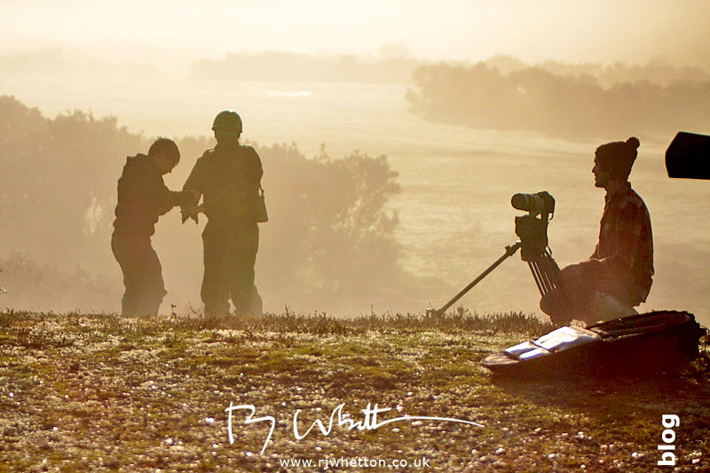 Loan soldier footage - Production Photography Dorset