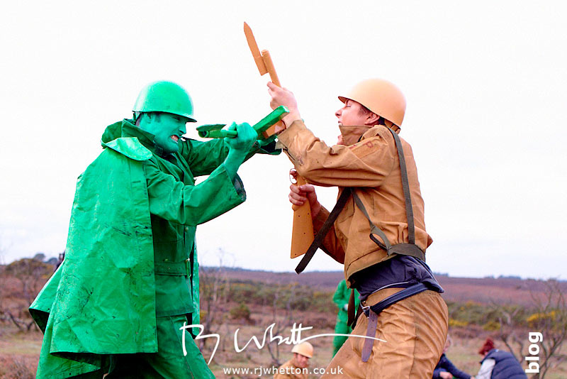 Hand to hand combat - Production Photography Dorset