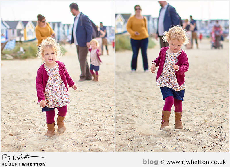 Scout and Harper make their way to the ice cream shop - Portrait Photography Dorset